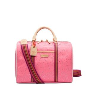 Consuela Pink Sparkle jetsetter Travel Bag